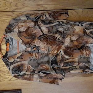 California Girls brown blouse